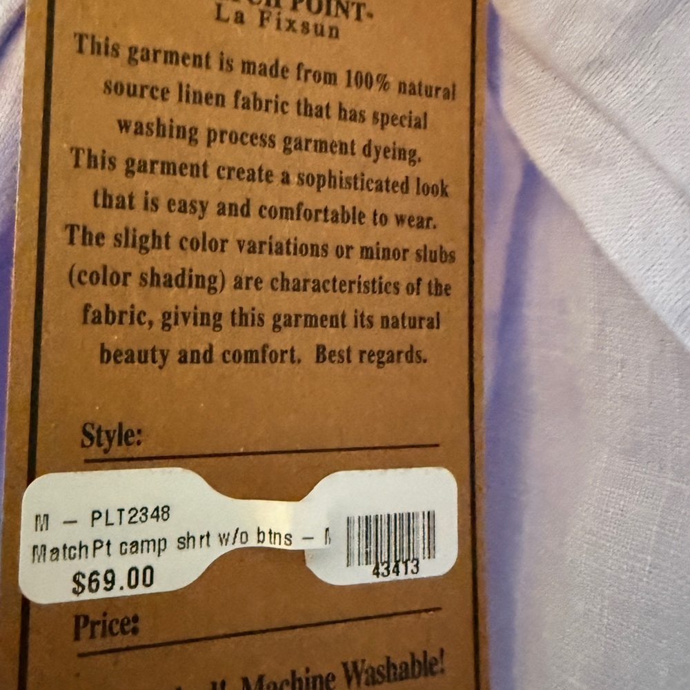 Lavender Women's Tunic Top - Picture 3 of 4